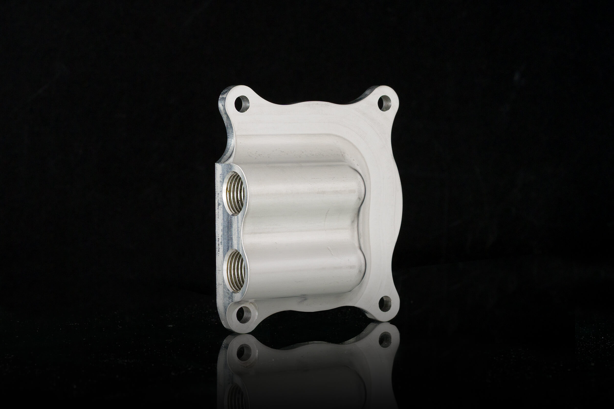 Front of an Oil Cooler Plate